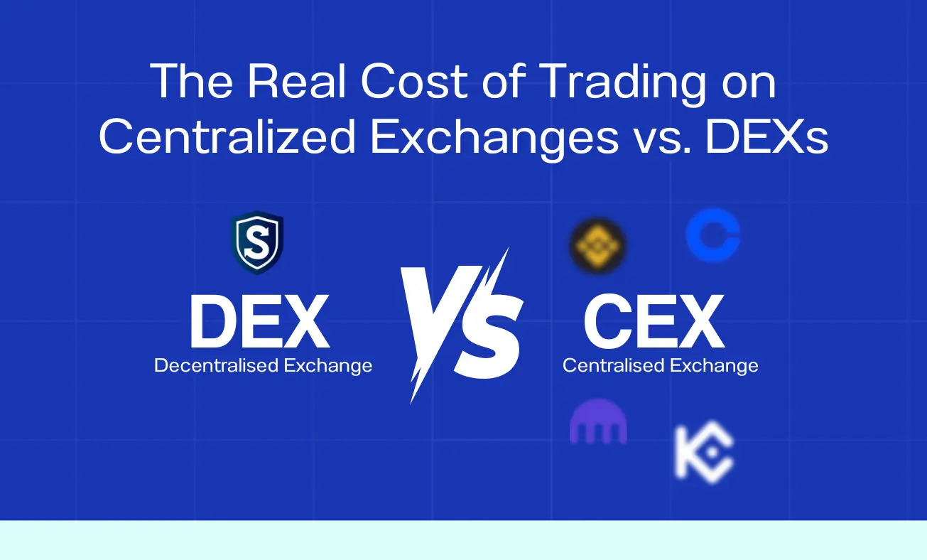 The Real Cost of Trading on Centralized Exchanges vs. DEXs
